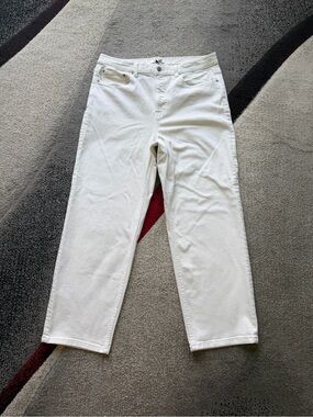 Spanx White Slim Fit Stretchy Jeans